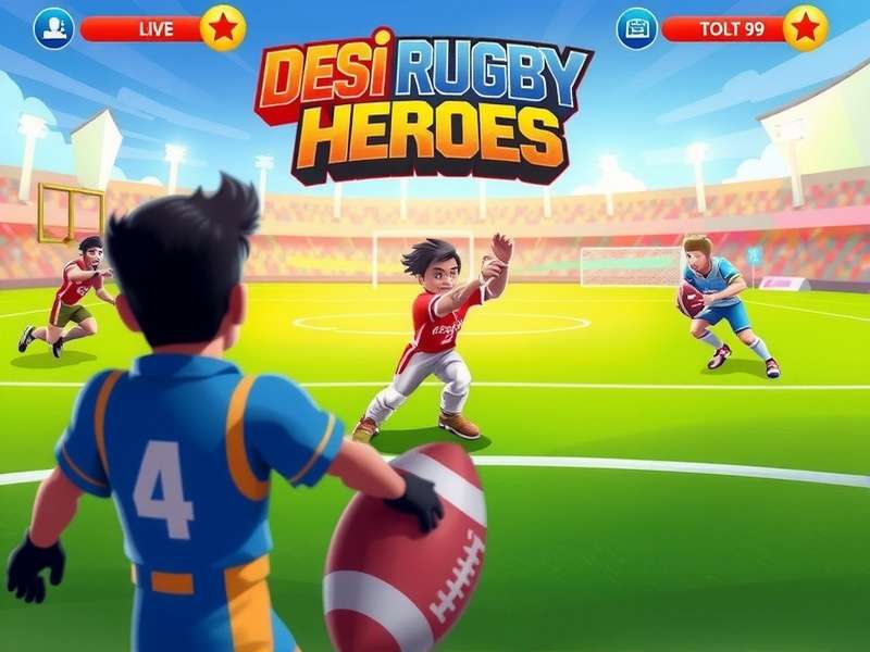 Desi Rugby Heroes Game Cover