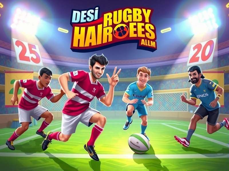 Desi Rugby Heroes Gameplay